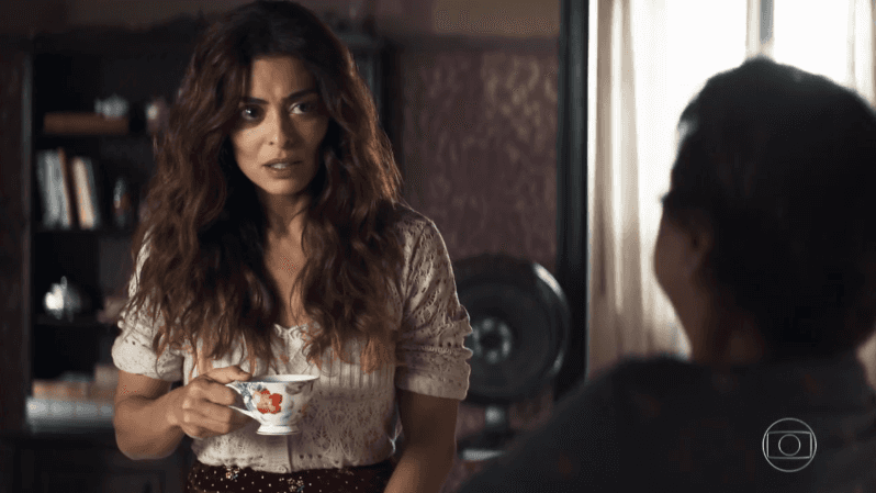 Juliana Paes (Maria da Paz) em cena de A Dona do Pedaço (Foto: Reprodução/Globo) Juliana Paes (Maria da Paz) em cena de A Dona do Pedaço (Foto: Reprodução/Globo)