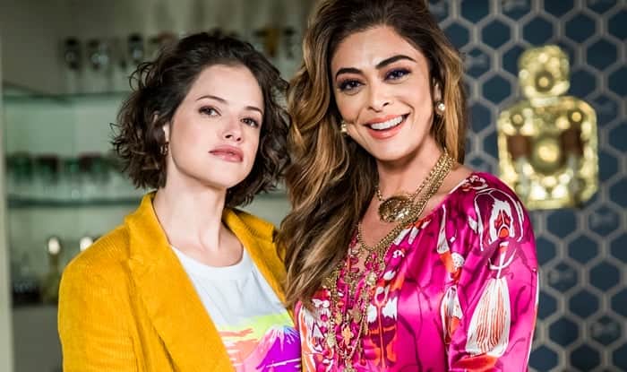 Josiane (Agatha Moreira) e Maria da Paz (Juliana Paes) em A Dona do Pedaço (Foto: Globo/João Miguel Júnior) Josiane (Agatha Moreira) e Maria da Paz (Juliana Paes) em A Dona do Pedaço (Foto: Globo/João Miguel Júnior)