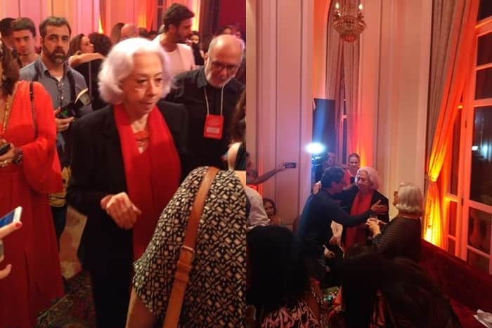 Fernanda Montenegro na festa de lançamento de A Dona do Pedaço (Fotos: Vitor Peccoli/TV Foco) Fernanda Montenegro na festa de lançamento de A Dona do Pedaço (Fotos: Vitor Peccoli/TV Foco)