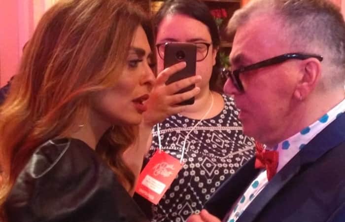 Juliana Paes e o autor Walcyr Carrasco no lançamento de A Dona do Pedaço (Foto: Vitor Peccoli/TV Foco) Juliana Paes e o autor Walcyr Carrasco no lançamento de A Dona do Pedaço (Foto: Vitor Peccoli/TV Foco)