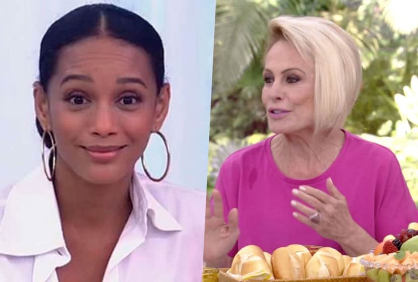 Ana Maria Braga volta a atacar Taís Araújo no Mais Você e dispara indireta na Globo: "não gosto quando trago convidado que não come" Foto: Reprodução Ana Maria Braga volta a atacar Taís Araújo no Mais Você e dispara indireta na Globo: "não gosto quando trago convidado que não come" Foto: Reprodução