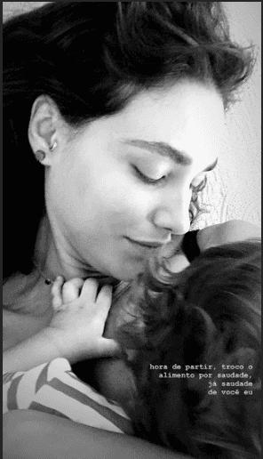 Débora Nascimento e a filha Bella Débora Nascimento e a filha Bella