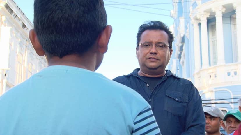 Geraldo Luís mostrou situação de homem de 21 anos preso em um corpo de criança Geraldo Luís mostrou situação de homem de 21 anos preso em um corpo de criança