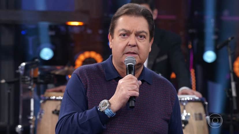 Faustão no comando de seu programa na Globo (Foto: Reprodução) Faustão no comando de seu programa na Globo (Foto: Reprodução)