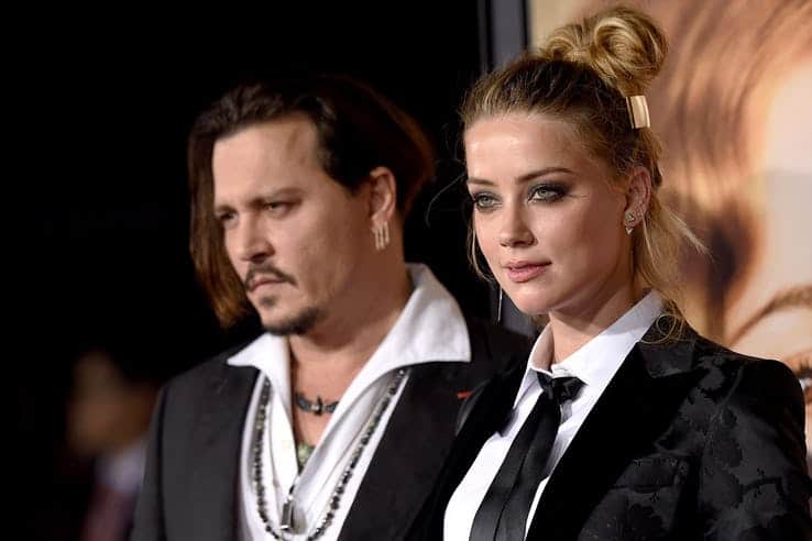 Amber Heard e Johnny Deep (Foto: Reprodução) Amber Heard e Johnny Deep (Foto: Reprodução)