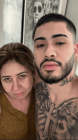 Kevinho e sua mãe estão com doença (Foto: Reprodução/Instagram) Kevinho e sua mãe estão com doença (Foto: Reprodução/Instagram)