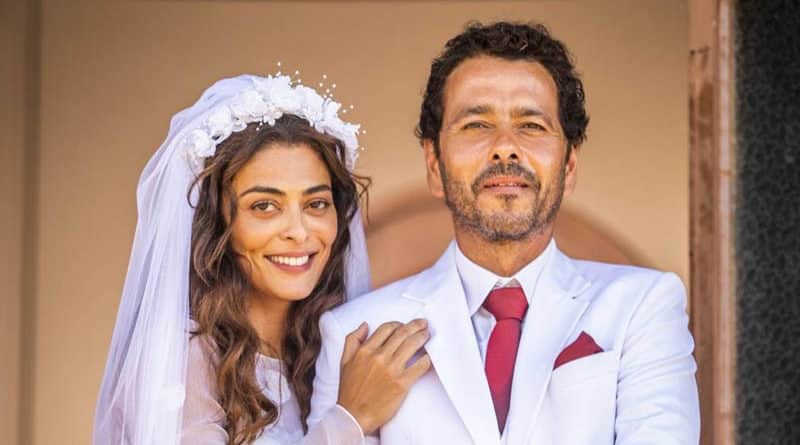Maria da Paz (Juliana Paes) e Amadeu (Marcos Palmeira) em A Dona do Pedaço (Foto: Divulgação/TV Globo) Maria da Paz (Juliana Paes) e Amadeu (Marcos Palmeira) em A Dona do Pedaço (Foto: Divulgação/TV Globo)