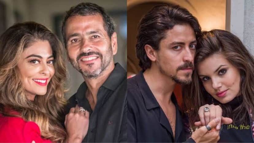 Maria da Paz e Amadeu da novela A Dona do Pedaço e Jerônimo e Vanessa de Verão 90 (Montagem/TV Foco) Maria da Paz e Amadeu da novela A Dona do Pedaço e Jerônimo e Vanessa de Verão 90 (Montagem/TV Foco)