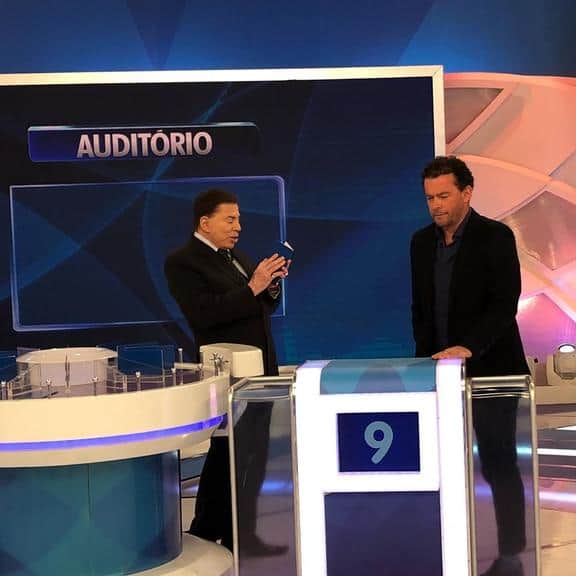 Silvio Santos e Fernando Rocha (Foto: Reprodução) Silvio Santos e Fernando Rocha (Foto: Reprodução)