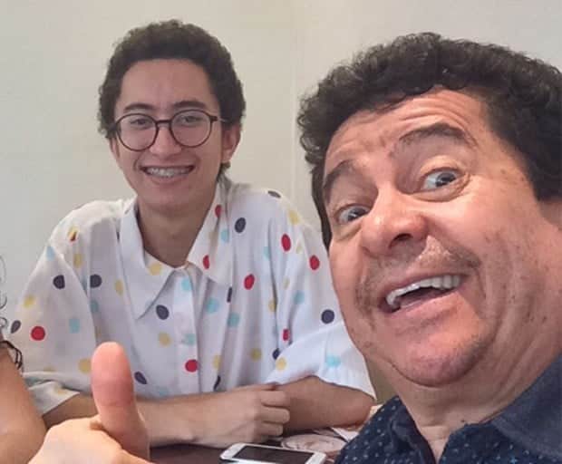 Solimões e o filho Gabeu (Foto: Instagram) Solimões e o filho Gabeu (Foto: Instagram)