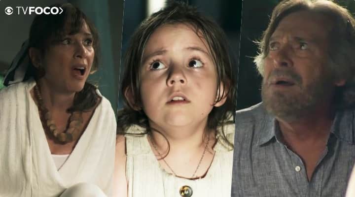 Virgínia (Duda Batista) é encontrada por Beatriz (Natalia do Vale) e Otávio (José de Abreu) em A Dona do Pedaço da Globo Virgínia (Duda Batista) é encontrada por Beatriz (Natalia do Vale) e Otávio (José de Abreu) em A Dona do Pedaço da Globo