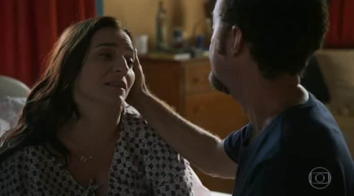 Aline e Caetano em Órfãos da Terra (Foto: Divulgação) Aline e Caetano em Órfãos da Terra (Foto: Divulgação)