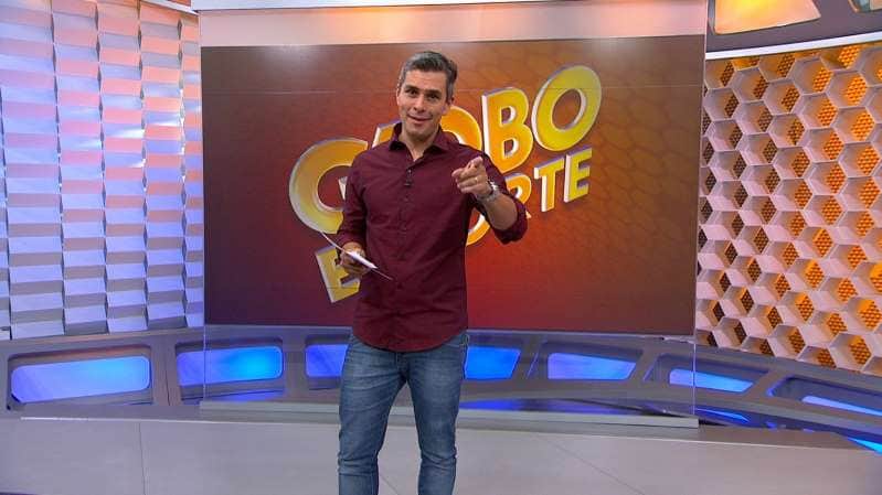 Ivan Moré no Globo Esporte (Foto: Reprodução/Globo) Ivan Moré no Globo Esporte (Foto: Reprodução/Globo)