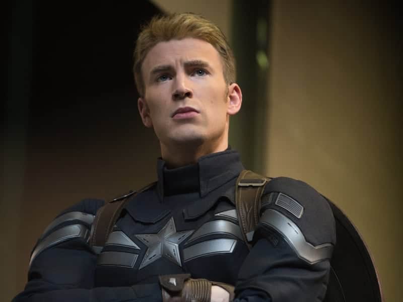 Chris Evans em Capitão América (Foto: Reprodução) Chris Evans em Capitão América (Foto: Reprodução)