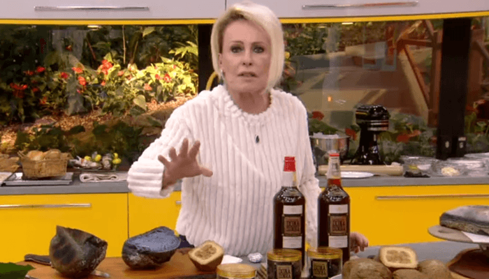 Ana Maria Braga recusou experimentar alimento no Mais Você (Foto: Reprodução/Globo) Ana Maria Braga recusou experimentar alimento no Mais Você (Foto: Reprodução/Globo)