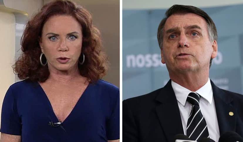 Leilane Neubarth e Jair Bolsonaro (Foto: Reprodução) Leilane Neubarth e Jair Bolsonaro (Foto: Reprodução)