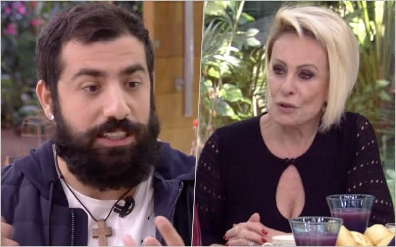 Kaysar comentou com Ana Maria Braga sobre a guerra na Síria Foto: Reprodução Kaysar comentou com Ana Maria Braga sobre a guerra na Síria Foto: Reprodução