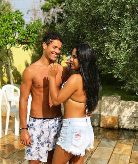 Danrley e a namorada (Foto: Divulgação) Danrley e a namorada (Foto: Divulgação)
