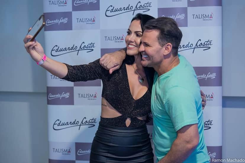 Eduardo Costa e Ana Paula (Foto: Reprodução / Facebook) Eduardo Costa e Ana Paula (Foto: Reprodução / Facebook)
