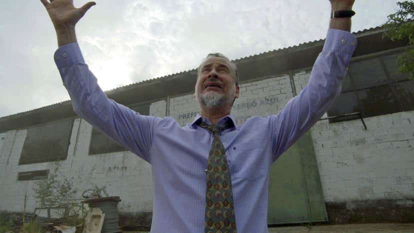 Eurico se desesperará ao ter dinheiro roubado em O Sétimo Guardião (Foto: Reprodução) Eurico se desesperará ao ter dinheiro roubado em O Sétimo Guardião (Foto: Reprodução)