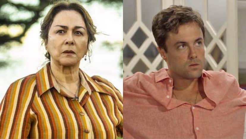 Evelina de A Dona do Pedaço e Candé da novela Verão 90 (Foto: Montagem/TV Foco) Evelina de A Dona do Pedaço e Candé da novela Verão 90 (Foto: Montagem/TV Foco)
