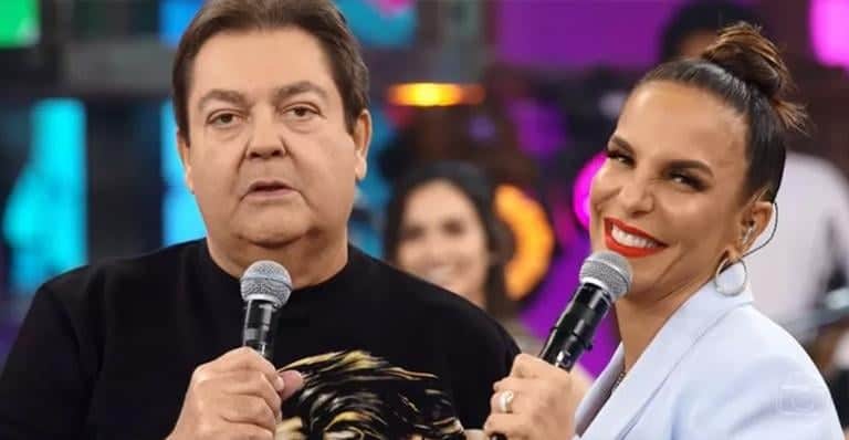 Faustão e Ivete Sangalo Foto:Reprodução / Globo Faustão e Ivete Sangalo Foto:Reprodução / Globo