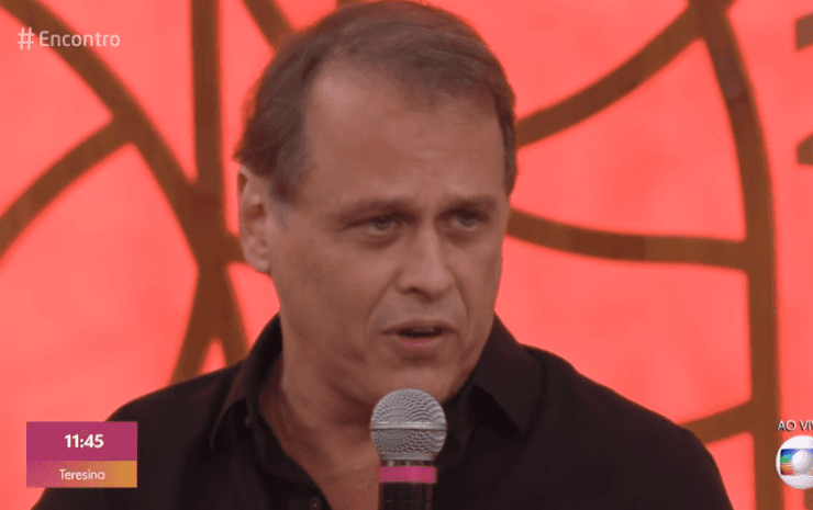 Guilherme Fontes em 2019 no Encontro com Fátima Bernardes fala sobre o Alexandre de A Viagem (Foto: Reprodução/ Globo) Guilherme Fontes em 2019 no Encontro com Fátima Bernardes fala sobre o Alexandre de A Viagem (Foto: Reprodução/ Globo)