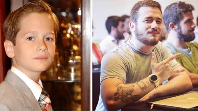 O ator Guilherme Vieira, que fez várias novelas na Globo, quando criança (Foto: Reprodução/Instagram) O ator Guilherme Vieira, que fez várias novelas na Globo, quando criança (Foto: Reprodução/Instagram)