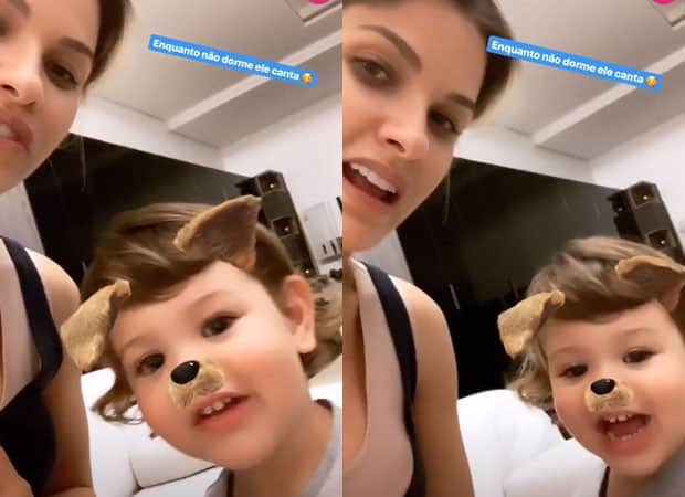 Andressa Suíta e o filho, Gabriel (Foto: Reprodução/Instagram) Andressa Suíta e o filho, Gabriel (Foto: Reprodução/Instagram)