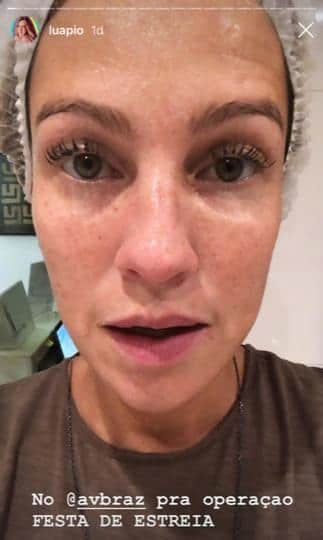 Luana Piovani pôs botox na cara (Foto: Reprodução/ Instagram) Luana Piovani pôs botox na cara (Foto: Reprodução/ Instagram)