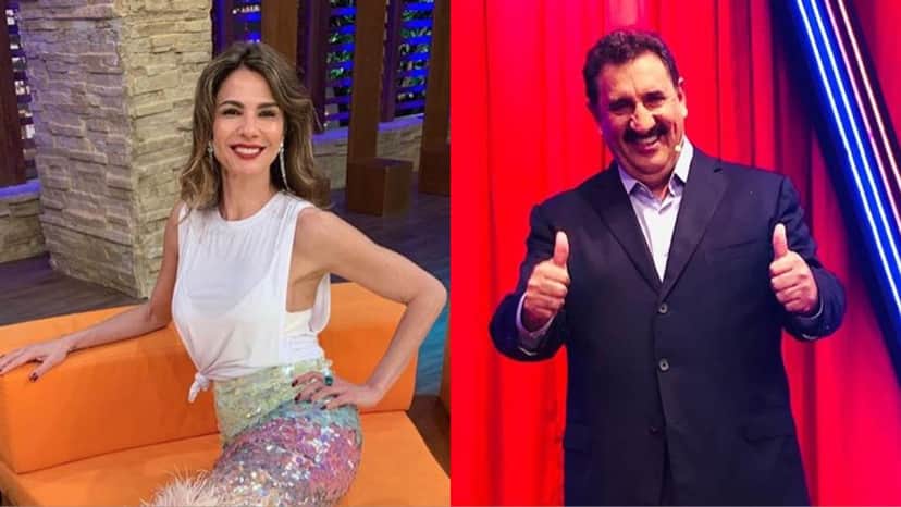 Luciana Gimenez da RedeTV e Ratinho do SBT (Foto: Divulgação/Montagem TV Foco) Luciana Gimenez da RedeTV e Ratinho do SBT (Foto: Divulgação/Montagem TV Foco)