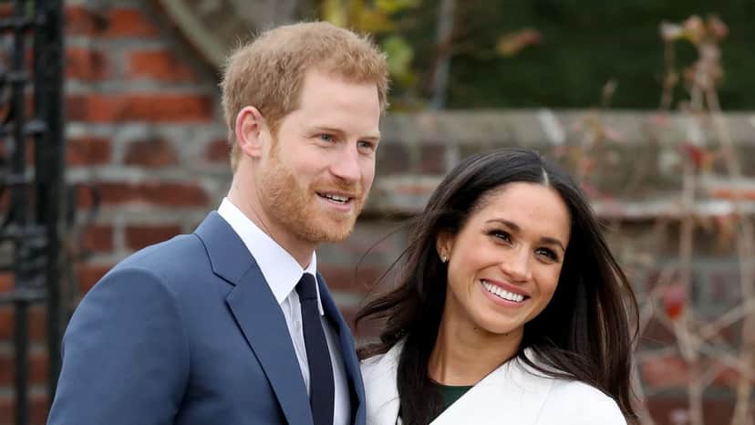Príncipe Harry e sua esposa Meghan Markle (Foto: Reprodução) Príncipe Harry e sua esposa Meghan Markle (Foto: Reprodução)