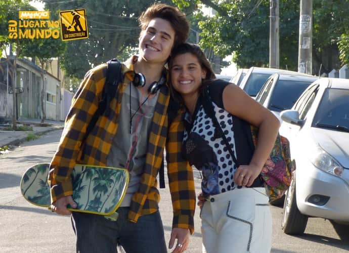 Rodrigo e Lívia, personagens de Nicolas Prattes e Giulia Costa em Malhação Foto: Reprodução Globo Rodrigo e Lívia, personagens de Nicolas Prattes e Giulia Costa em Malhação Foto: Reprodução Globo