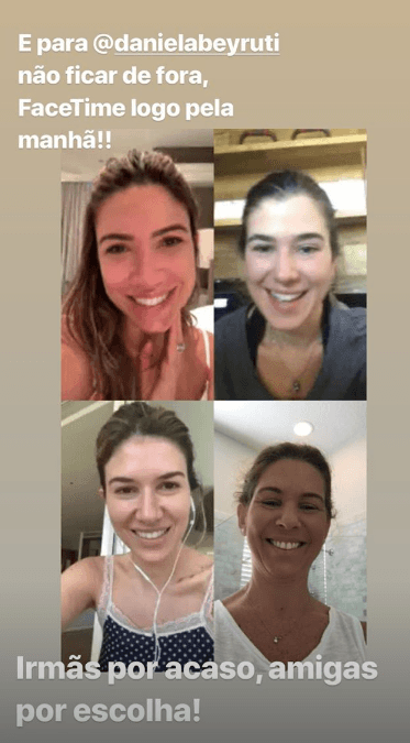 Imagem publicada por Patrícia Abravanel com as irmãs filhas do Silvio Santos (Foto: Reprodução/ Instagram) Imagem publicada por Patrícia Abravanel com as irmãs filhas do Silvio Santos (Foto: Reprodução/ Instagram)