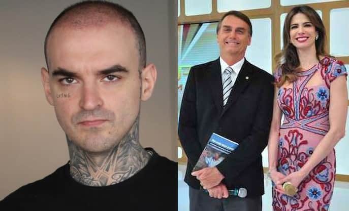 Pc Siqueira e Luciana Gimenez com Bolsonaro (Foto da esquerda: Reprodução/ Foto da direita: : Fernanda Simão / Divulgação RedeTV!) Pc Siqueira e Luciana Gimenez com Bolsonaro (Foto da esquerda: Reprodução/ Foto da direita: : Fernanda Simão / Divulgação RedeTV!)