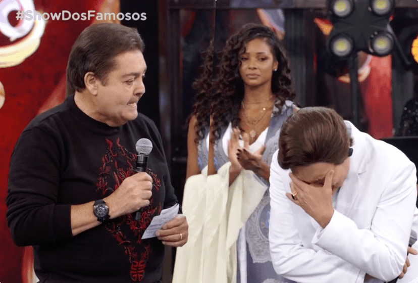 Faustão ficou surpreso com relato de Wellington Muniz, o Ceará, no Show dos Famosos da Globo (Foto reprodução) Faustão ficou surpreso com relato de Wellington Muniz, o Ceará, no Show dos Famosos da Globo (Foto reprodução)