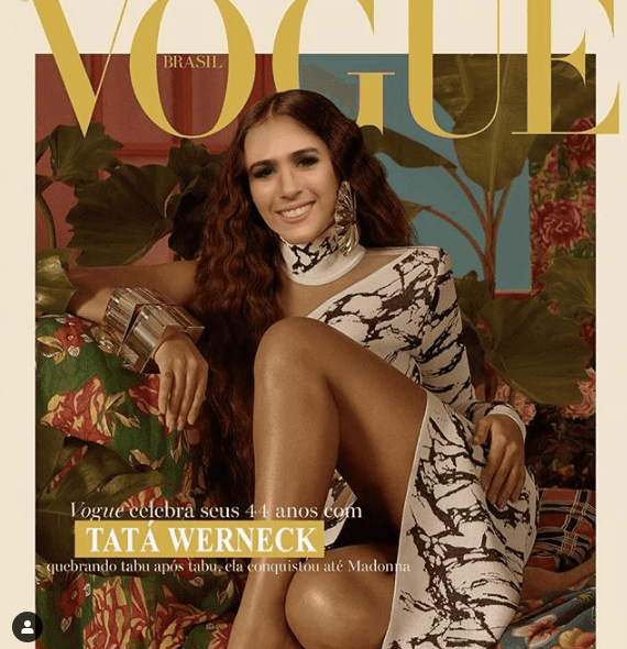 Tatá Werneck na Vogue (Foto: Reprodução/ Instagram) Tatá Werneck na Vogue (Foto: Reprodução/ Instagram)