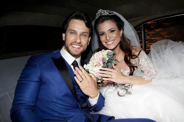 Ex-integrantes do programa da Record, Power Couple Brasil Kamilla Salgado e Eliéser Ambrósio Ex-integrantes do programa da Record, Power Couple Brasil Kamilla Salgado e Eliéser Ambrósio