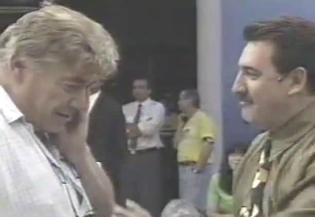 Valentino Guzzo, intérprete da Vovó Mafalda e amigo de Ratinho (Foto: Reprodução/ SBT) Valentino Guzzo, intérprete da Vovó Mafalda e amigo de Ratinho (Foto: Reprodução/ SBT)