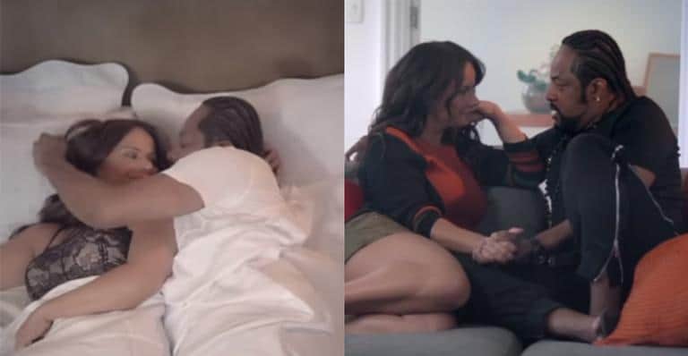 Viviane Araújo esteve na cama com Xande de Pilares (Foto: Reprodução) Viviane Araújo esteve na cama com Xande de Pilares (Foto: Reprodução)