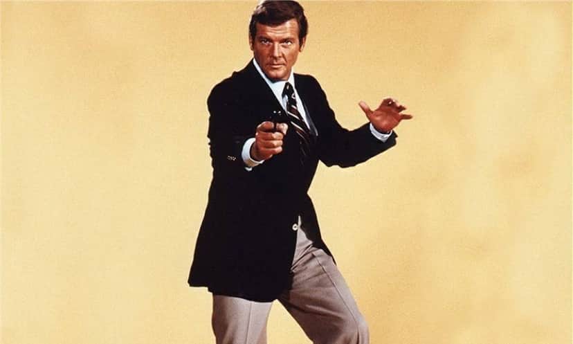 Roger Moore morre aos 89 anos. Foto: Reprodução Roger Moore morre aos 89 anos. Foto: Reprodução