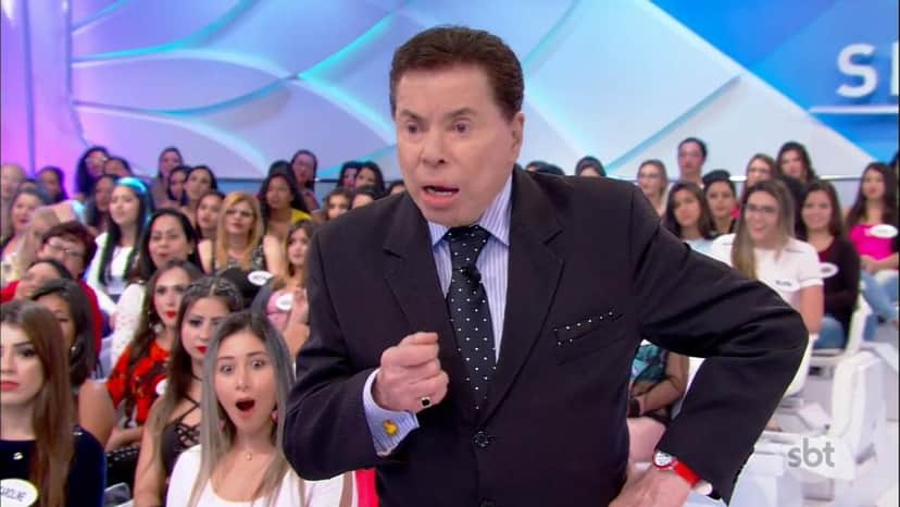Silvio Santos deu entrevista no SBT (Foto: Reprodução) Silvio Santos deu entrevista no SBT (Foto: Reprodução)