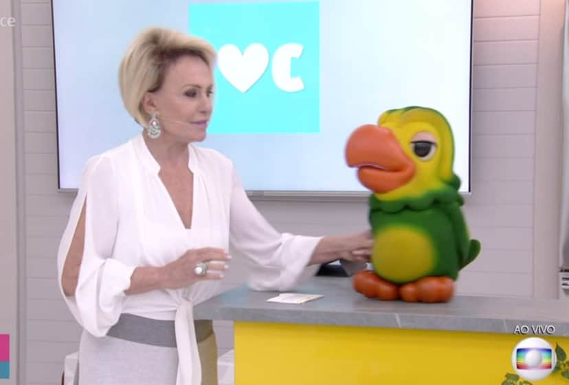 Ana Maria Braga ficou brava com uma atitude Louro José durante o Mais Você na Globo Ana Maria Braga ficou brava com uma atitude Louro José durante o Mais Você na Globo