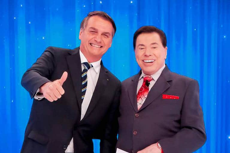 O presidente Jair Bolsonaro ao lado do apresentador Silvio Santos (Foto: Divulgação) O presidente Jair Bolsonaro ao lado do apresentador Silvio Santos (Foto: Divulgação)
