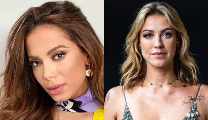 Anitta acabou rebatendo crítica da atriz Luana Piovani (Foto: Montagem/TV Foco) Anitta acabou rebatendo crítica da atriz Luana Piovani (Foto: Montagem/TV Foco)