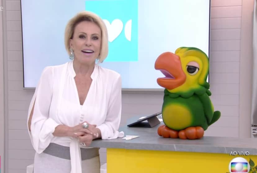 Ana Maria Braga ficou brava com uma atitude Louro José durante o Mais Você na Globo Ana Maria Braga ficou brava com uma atitude Louro José durante o Mais Você na Globo