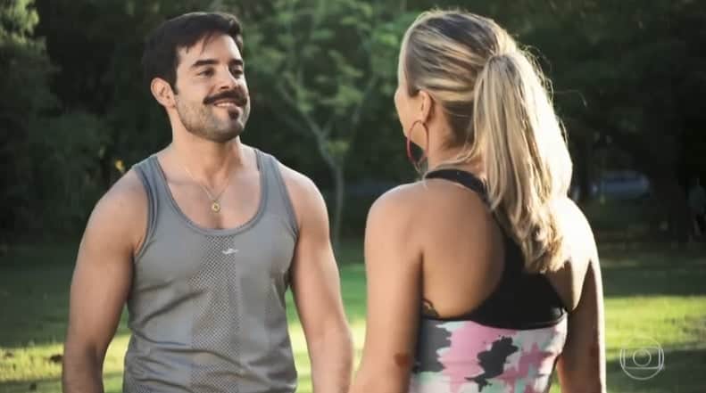 Britney e Abel em A Dona do Pedaço (Foto: Divulgação) Britney e Abel em A Dona do Pedaço (Foto: Divulgação)