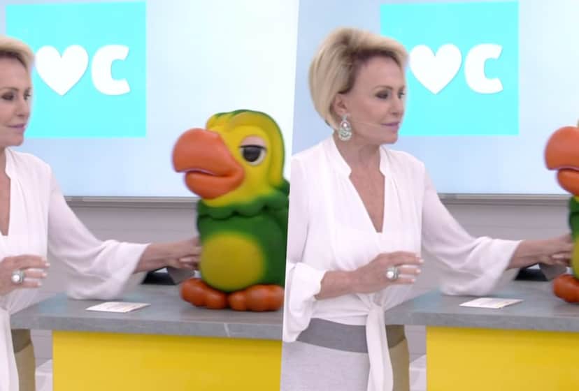 Ana Maria Braga ficou brava com uma atitude Louro José durante o Mais Você na Globo Ana Maria Braga ficou brava com uma atitude Louro José durante o Mais Você na Globo
