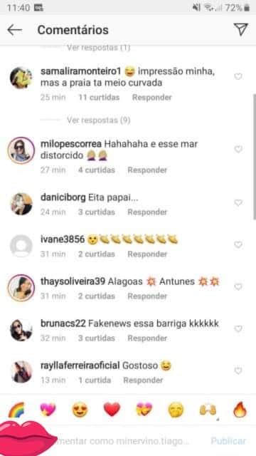 Thammhy Miranda, marido de Andressa Ferreira, postou foto com barriga tanquinho, mas foi acusado de usar photoshop (Reprodução: Instagram) Thammhy Miranda, marido de Andressa Ferreira, postou foto com barriga tanquinho, mas foi acusado de usar photoshop (Reprodução: Instagram)