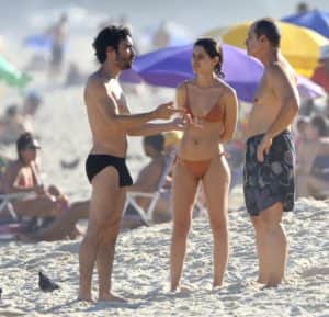Caio Blat e Luisa Arraes (Foto: AgNews) Caio Blat e Luisa Arraes (Foto: AgNews)